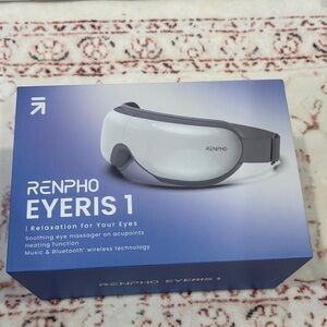 RENPHO Eyeris 1 Eye Massager - White and Gray